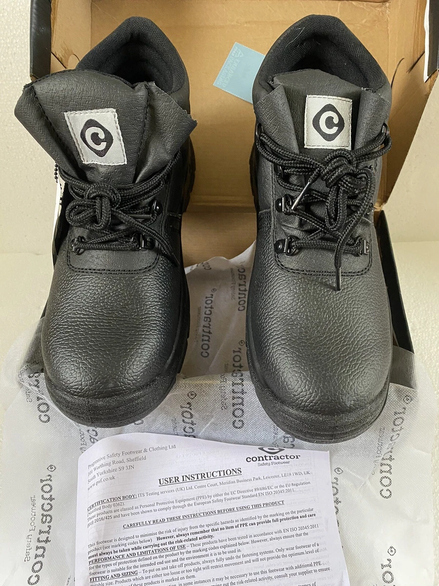 European clearance steel toe