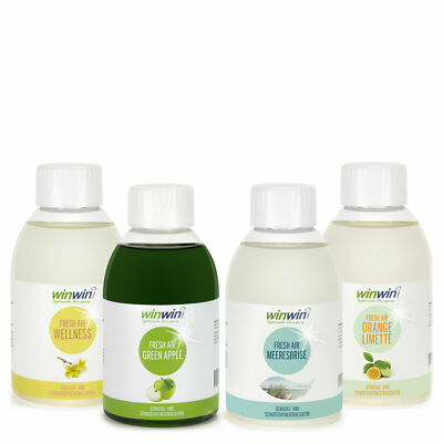 winwinCLEAN fresh AIR SET I LUFTREINIGUNGS-KONZENTRAT I 4 x 250 ML