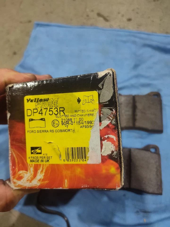 Pastillas de freno delanteras BMW E24 E28 M6 M635CSi M5 Foto 2 de 4