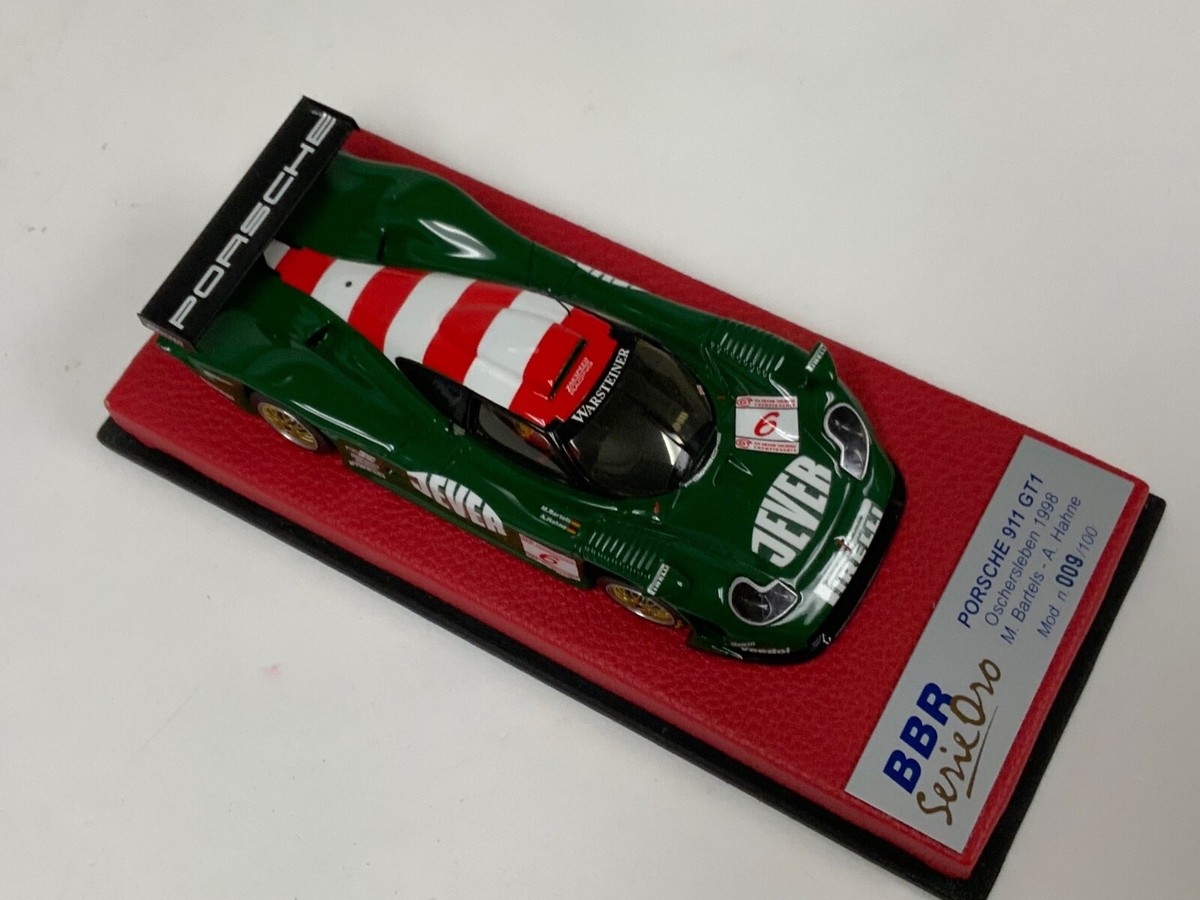 1/43 BBR Porsche 911 GT1 1998 Oschersleben #6 Leather Base BG155