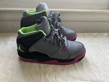 Nike Air Jordan Flight Origin Shoes Grey Youth Sz 6Y 599606-090 Jumpman