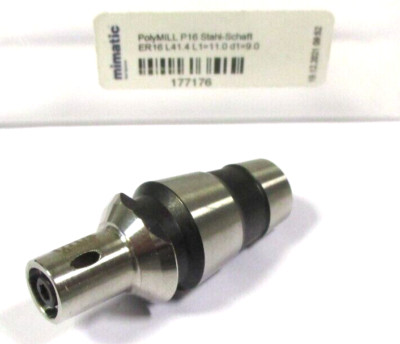 MIMATIC Zirkular- Fräsaufnahme POLYMILL auf ER16 L41,4 L1=11,0 d1=9,0  H57573