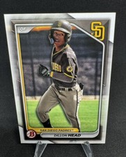 2024 Bowman Baseball Paper Prospects Dillon Head BP-109 San Diego Padres