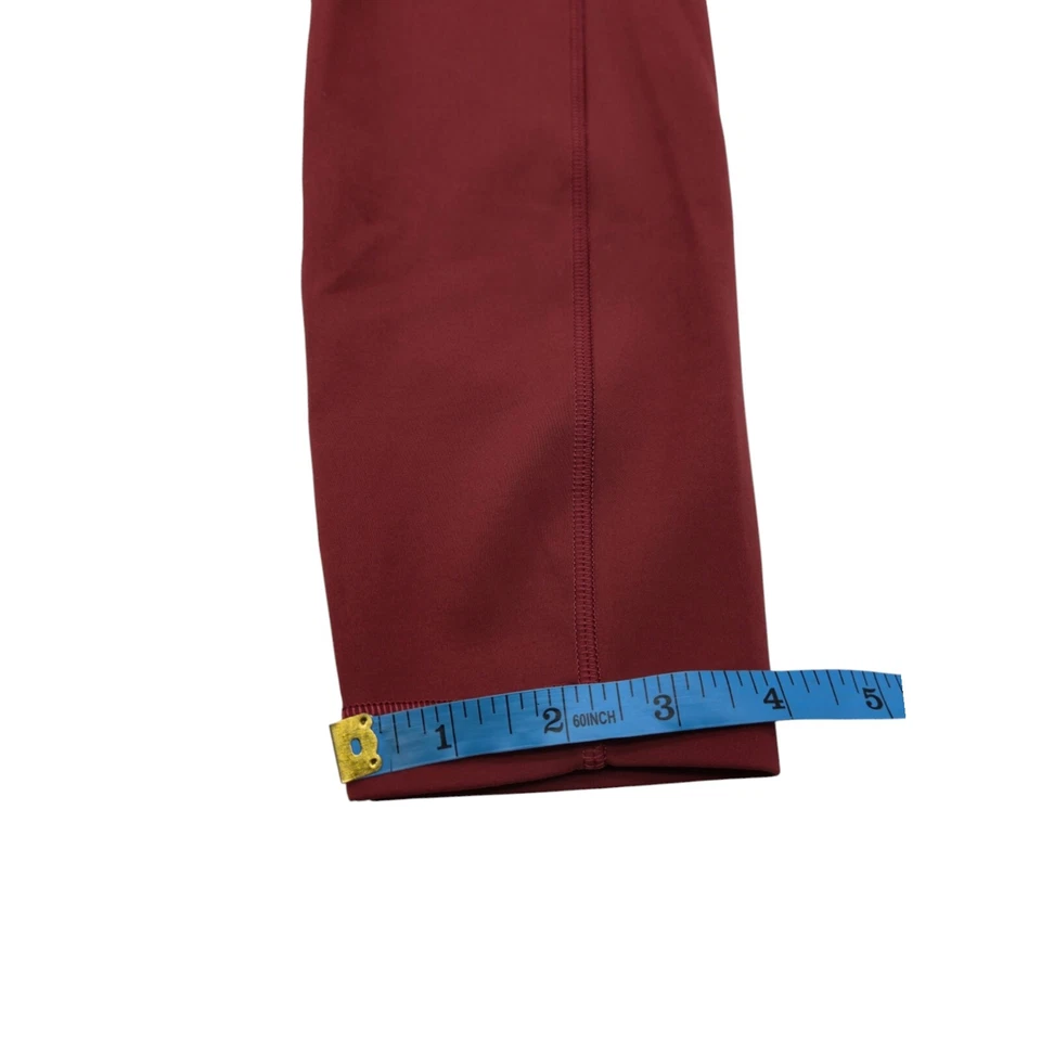 Lululemon Pant Women 6 Red Invigorate 25” Tight Athleisure Sportswear LW5CQFS  - Image 3 of 4