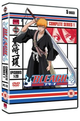 Bleach Complete Series 1 (2008) Noriyuki Abe 5 discs DVD Region 2 - English