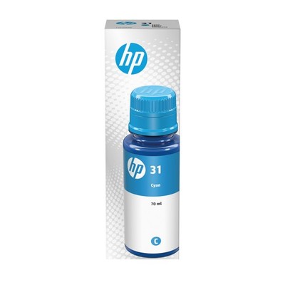 HP Inc. 1VU26AE HP 31       Cyan                Nachfülltinte 70ml