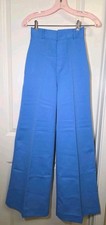 Vintage 1970s Pantree For JCPenney High Rise Wide Leg Flare Trousers Size 9