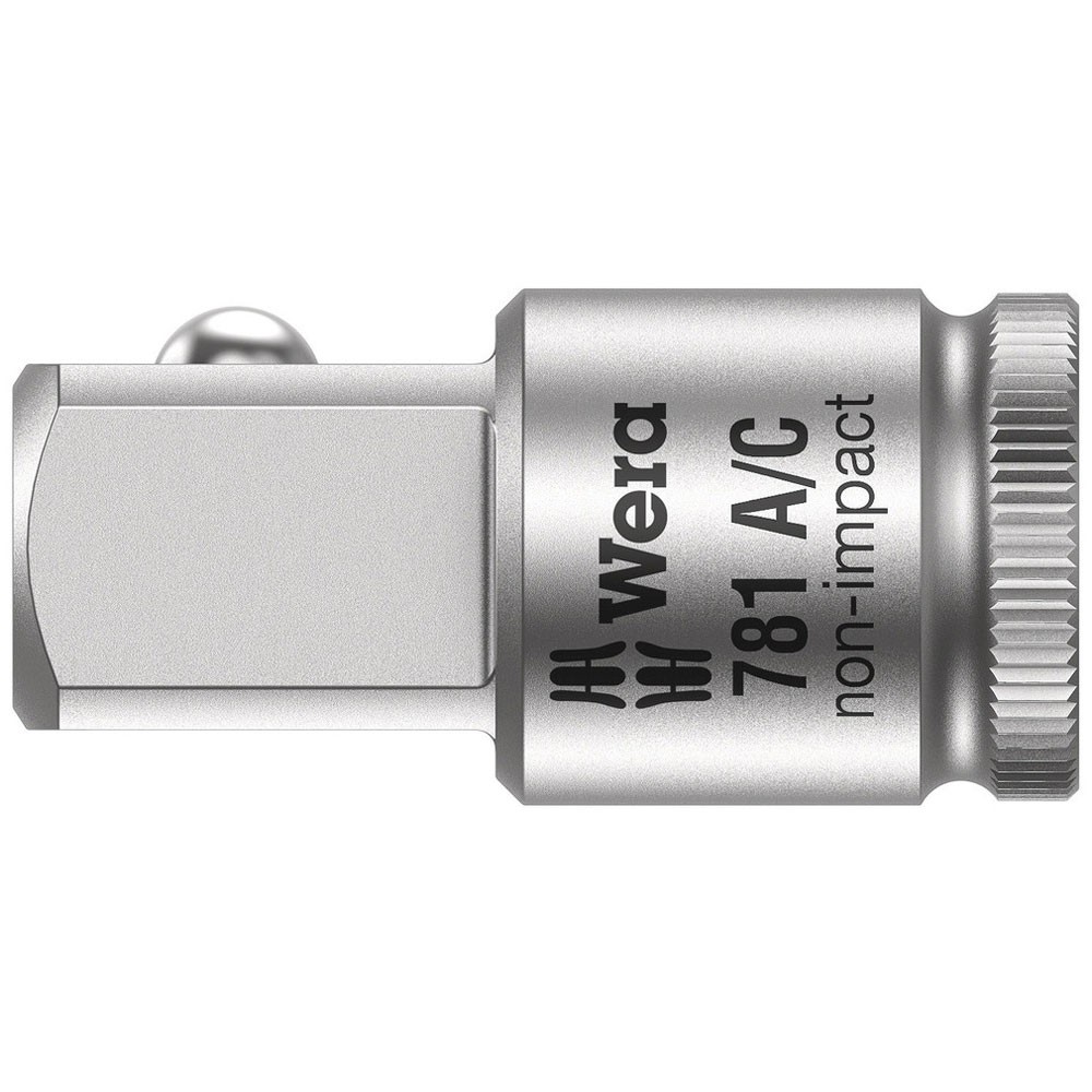 Wera 781 A 1/4"" Connection parts, 781 A/C x 1/2 x 36mm x 1/4""