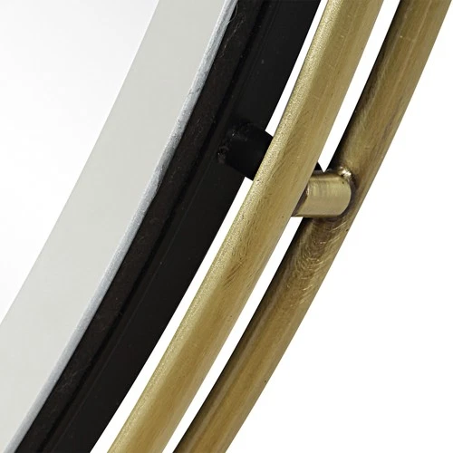 Uttermost 08216 Wesley 38-1/4" Diameter Circular Beveled Accent - Brass - Picture 2 of 5