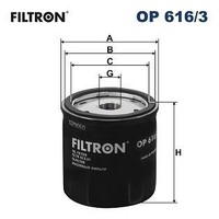 Filtron ÖLfilter OP 616/3 FüR VW Seat Skoda Audi