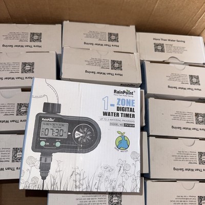 RAINPOINT Sprinkler Timer Outdoor Programmable Water Timer Garden Hose 1-zone