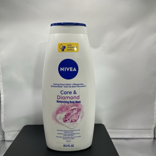 Nivea Body Wash Care & Diamond 25.36 Ounce Caring Bath Foam Calla Lily Scent