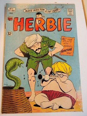 Herbie #5  American Comics Group October 1964  Comic Books Good+