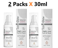 Tetra Glow Fast Whitening Cream  Deep Hydration for Night With Vitamin 2X30ml 
