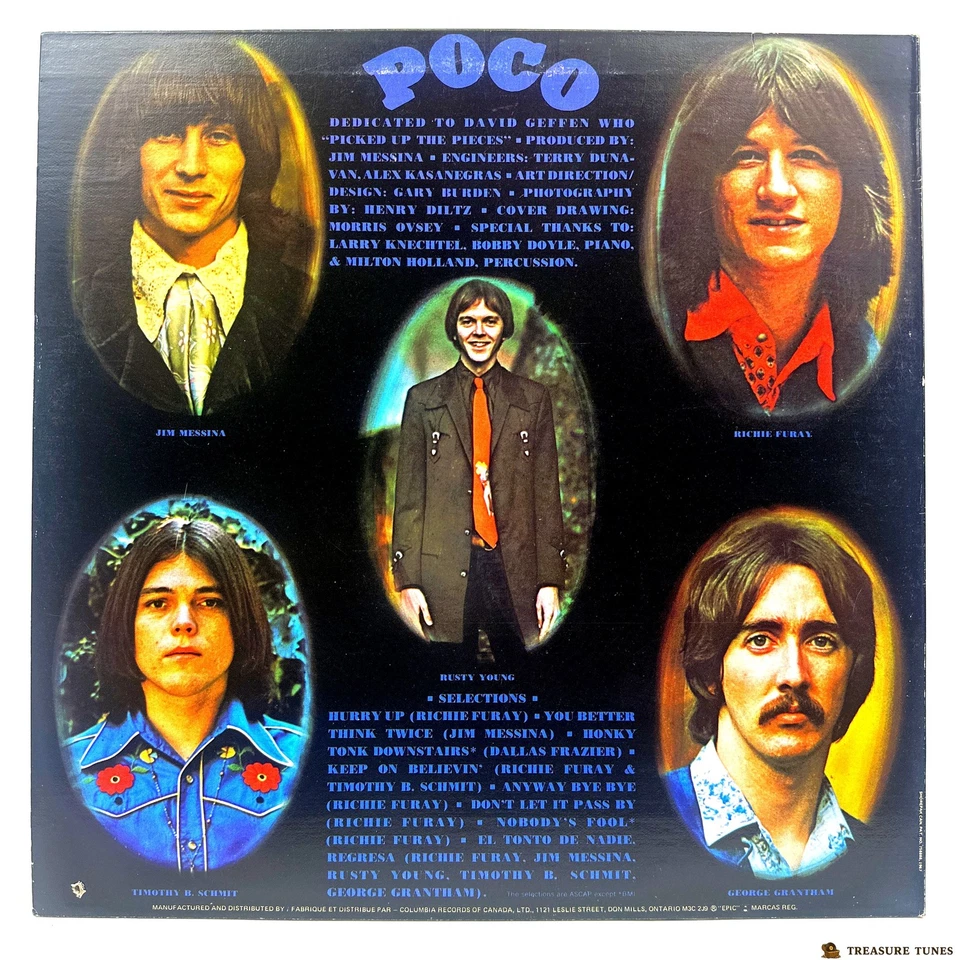 Poco – Poco Vinyl (LP, Album, Stereo) BN 26522 - Image 3 of 4