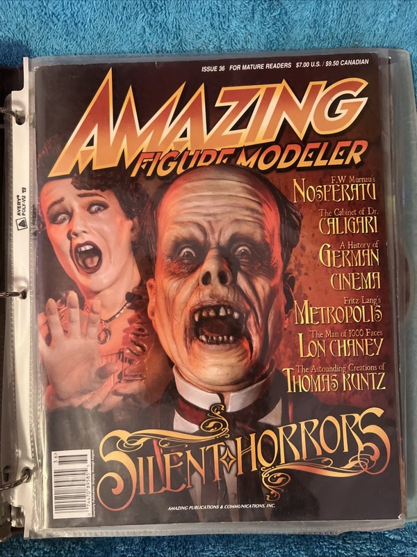Amazing Figure Modeler Magazine No 36 Silent Horrors