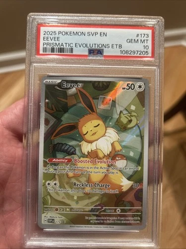 PSA 10 Eevee 173 Sv: Scarlet & Violet Promo Cards Holo Prismatic Evolution