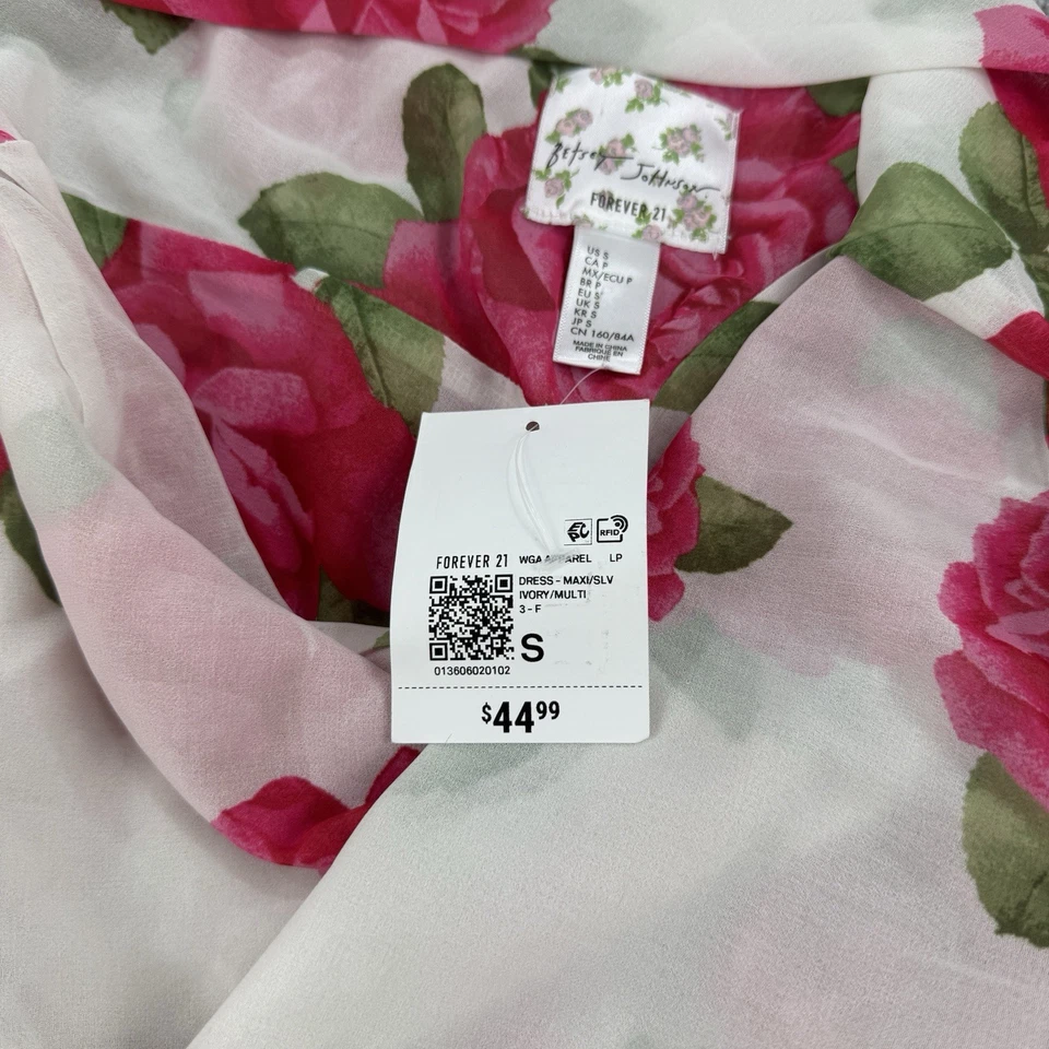Vestido feminino Betsey Johnson Forever 21 novo com etiquetas fada romântica etérea feminino - Imagem 3 de 4