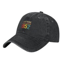 VINTAGE Unisex Adjustable Baseball Cap Unconstructed Soft Washed Hat Sun Hat