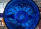 Northwood Grape and Gothic Arches 4 pc Blue Table Set  c.1914              (A) — photo 4