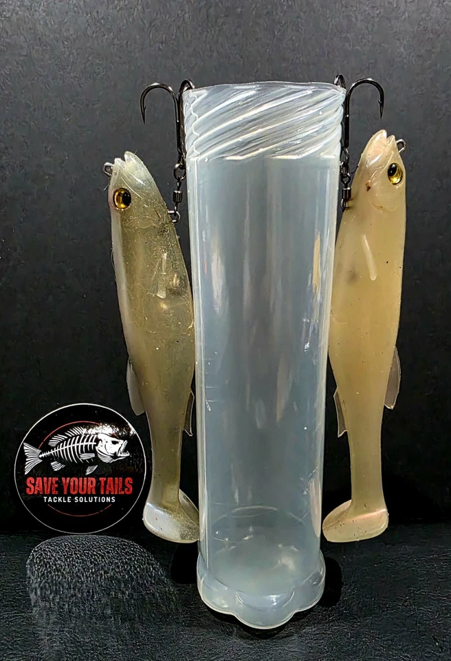 Fishing Tackle Tube - 3 Pack - Save Your Tails! Free Shipping - Lure Protection! - Image 3 of 4