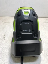 Zebra LI3678 Handheld Barcode Scanner- Used - Tested With charging cradle.