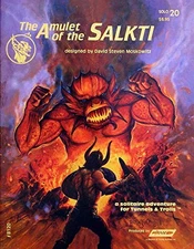 AMULET OF THE SALKTI (TUNNELS & TROLLS #20) By David Steven Moskowitz & Michael