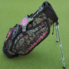 SCOTTY CAMERON 2017 CAMO / PINK CIRCLE T STAND BAG