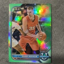 2022 Topps Bowman U Chrome Green Holo Buddy Boeheim /250 Syracuse Orangemen