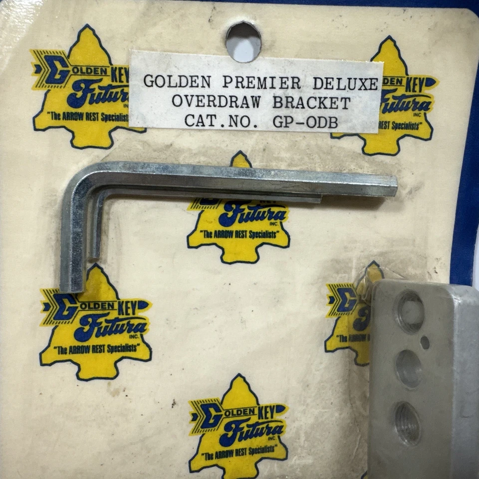 VTG Golden Key-Futura Premier Deluxe Overdraw Bracket Arrow Rest #GP-ODB - NEW - Image 2 of 4
