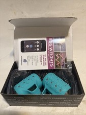 Egg Weights Cardio Max 1.5LB Handheld Weight -Set of 2 - Teal 3 LBS Total 