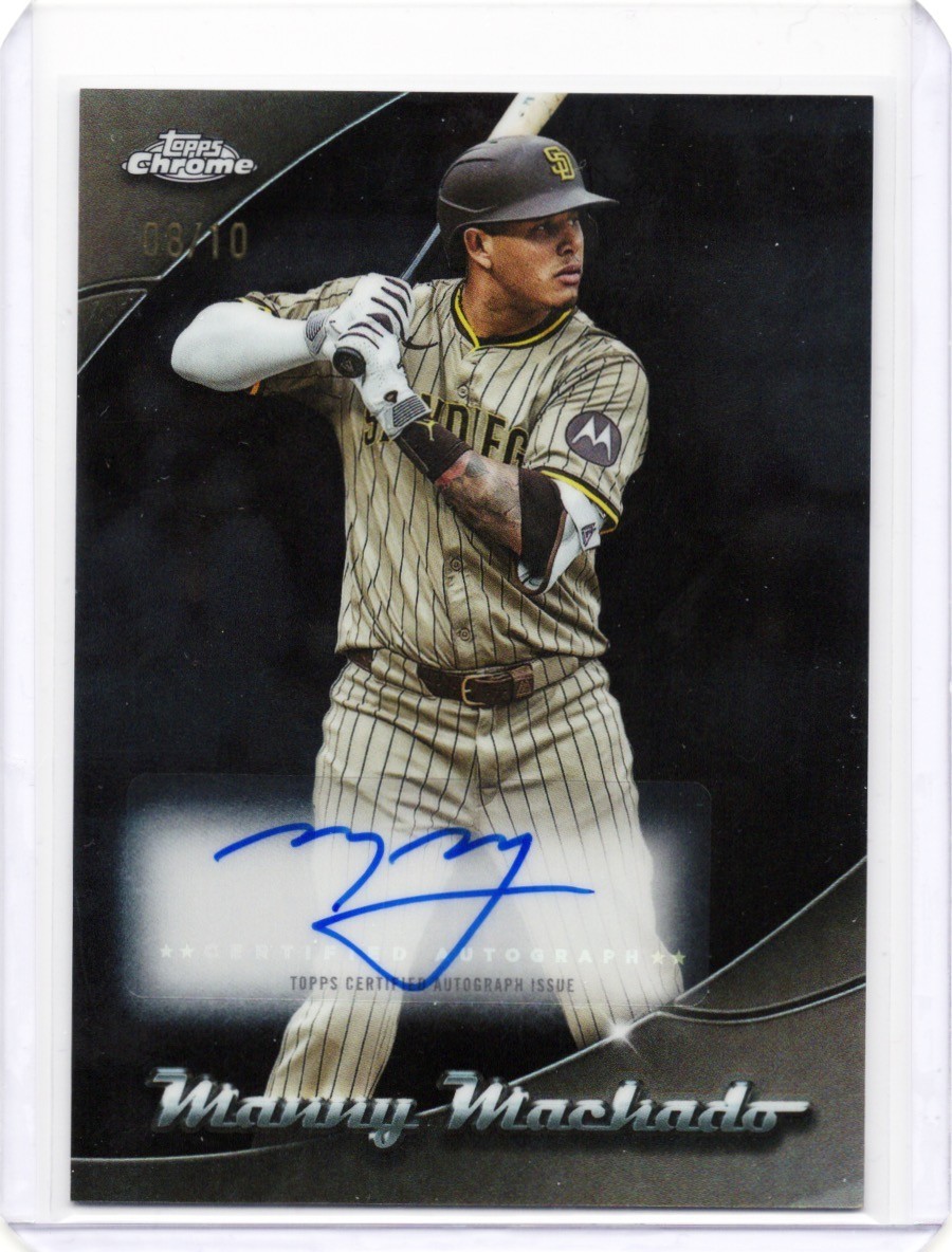 2025 Topps Chrome Update Chromeography Manny Machado #CHRU-MM