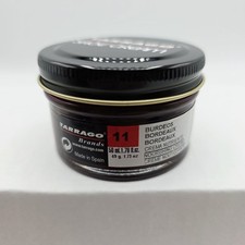 Tarrago Shoe Polish 11 Bordeaux Cream Leather Protector 1.76 oz. 50ml Boot