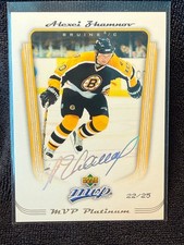 22/25 Alexei Zhamnov 2005-06 Upper Deck MVP Platinum #35 Bruins