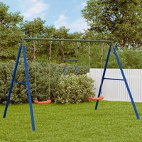 Schaukel-Set Mit Schaukelsitzen Und Trapez FüR Garten