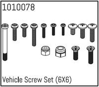 Hobby Plus Rc Vehicle Screw Set (6X6) / HBP240100