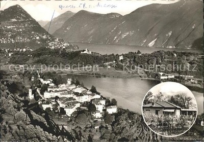 Muzzano Panorama mit Villa del Sole