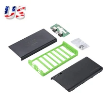 4 USB Ports 2A Power Bank Case Kit 6x18650 Battery Fast Quick Charger DIY Set g