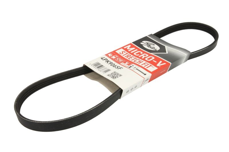 ✅Fits GATES 4PK906SF V-RIBBED BELT 4PK906 SF ⭐UK Seller⭐ - Image 14