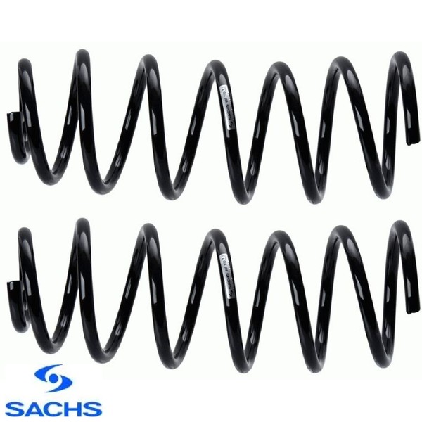 2X Fahrwerksfeder Sachs 997770 2 Federn Satz Federnsatz FüR Skoda FüR VW-image