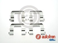 ZubehöRsatz Scheibenbremsbelag Autofren Seinsa D42877A FüR Insignia Opel Zafira