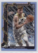 2025-26 Topps Holiday Light Blue & White Glitter Kyle Filipowski #H104 1q3e