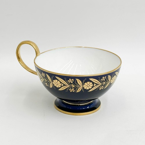 Manufacture de Sevres Capraire Cobalt Blue Gilt Porcelain Litron Cup - Picture 2 of 6