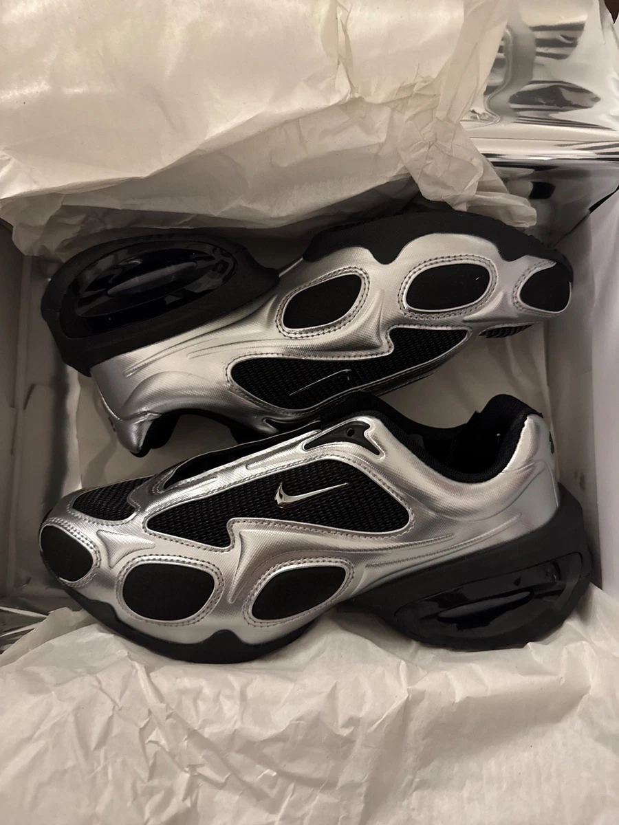 Nike Air Max Muse Black Metallic Silver W for sale | eBay