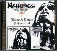 SEALED NEW CD Nattefrost - Blood & Vomit + Terrorist