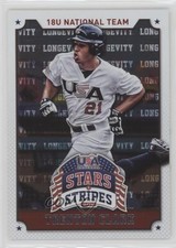 2015 Panini Stars and Stripes Longevity Trent Grisham Trenton Clark #94 2f4