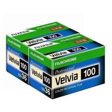 Fujifilm Velvia 100 36exp 135 35mm 2Rolls 