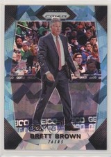2017-18 Panini Prizm Blue Ice Prizm 43/99 Brett Brown #10 4f5