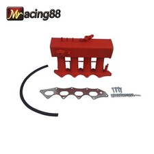Red Intake Manifold For 94-00 Honda Civic Si B16a Acura Integra Type-r B18c5 New Red Intake Manifold For 94-00 Honda Civic Si B16a Acura Integra Type-r B18c5 New