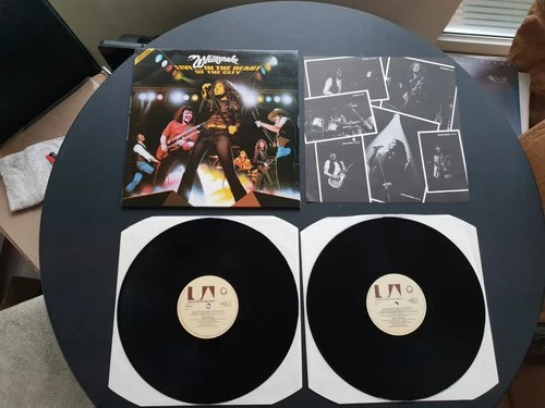 WHITESNAKE - LIVE IN THE HEART OF THE CITY 1980 UK 2 X 12" VINYL RECORD LP EX/EX